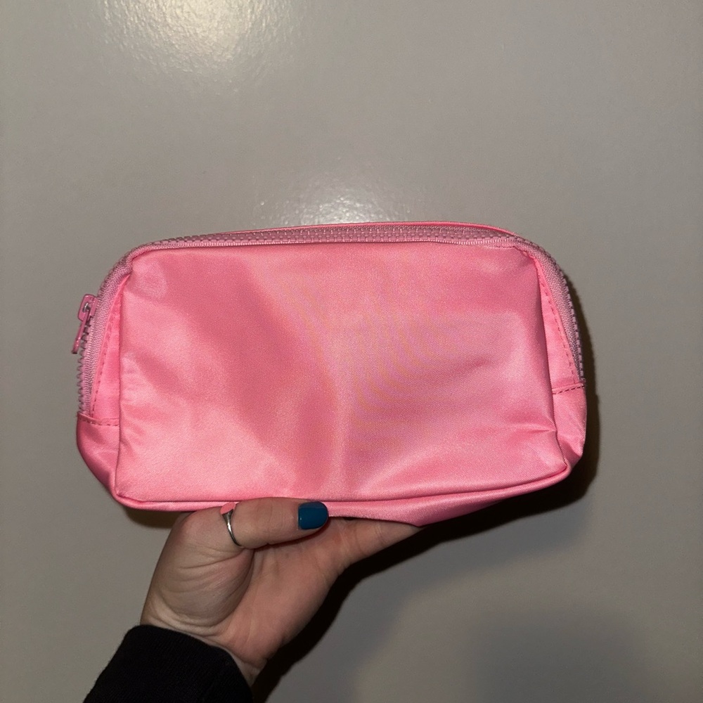 Pink Lily Belt Bag